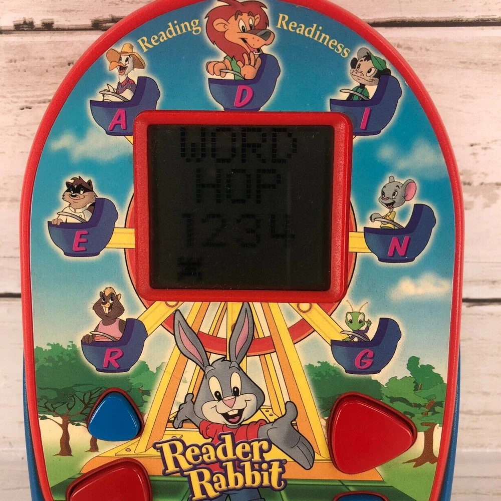 Reader Rabbit Reading Readiness Handheld Electronic Game Techno Source 2002